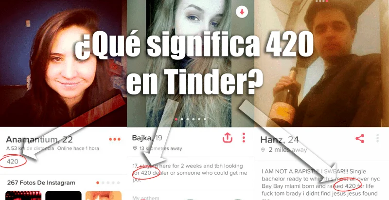 que significa 420 en Tinder